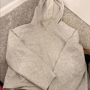 Lululemon Gray Hooded Sweatshirt